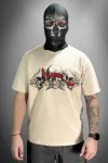 Bratuha - Skull T-Shirt Beige Bratuha - Skull T-Shirt Beige