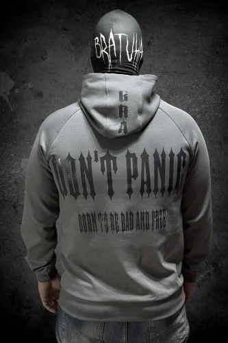 BRATUHA - TROUBLE MAKER Grey Hoodie