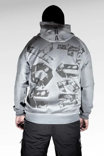 BRATUHA - F*CK YOU  Grey Hoodie